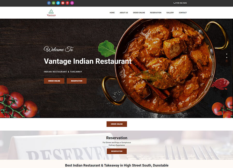 Vantage Indian Restaurant